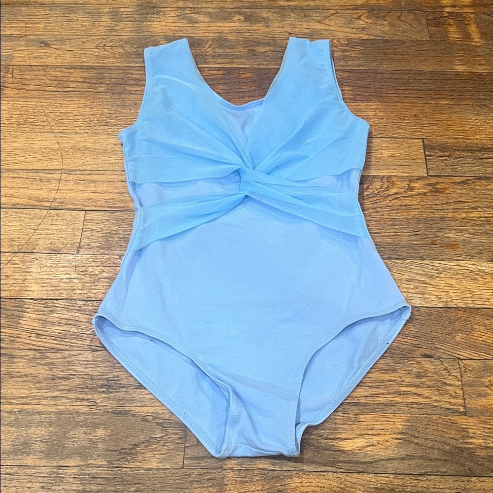 Light Blue One-Piece ballet Leo